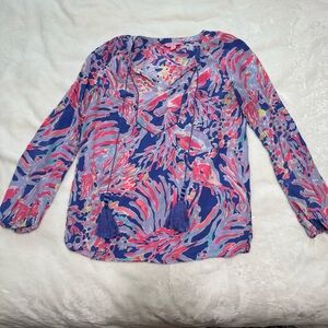 Lilly Pulitzer Silk Blouse